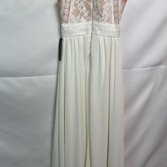 LuLu’s Forever and Always White Maxi Dress size XS NWT - Picture 12 of 16